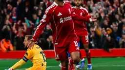 محمد صلاح يسجل هدف ويصنع...
