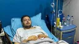 كريم مغاوري بين الحياة والعلاج.....