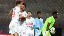 الزمالك يشتعل في الشوط الأول.....