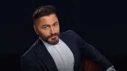 بعد رحلة العلاج… تامر حسني...