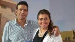 نشوى مصطفى بين وجع الفقد...