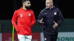 حسام حسن مكسور ومحمد صلاح...