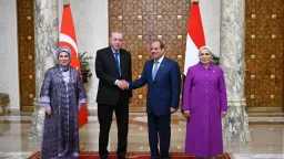 انتصار السيسي ترحب بزيارة أمينة...