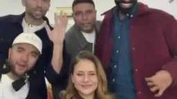 رقص وفرحة بعد كسر التريند.....